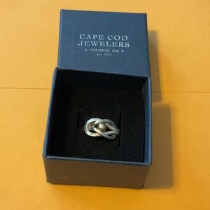 Cape Cod Jewelers Silver Knot Ring